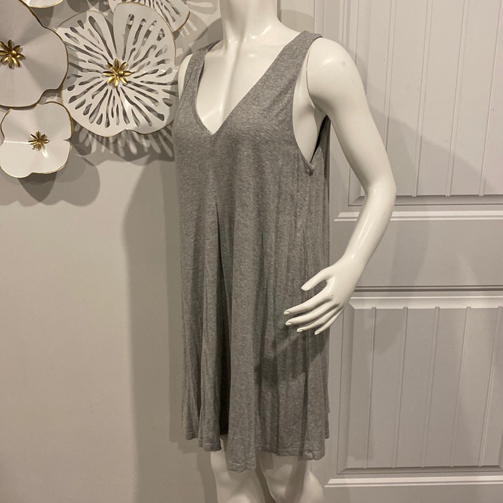 H&M Basics Grey Dress